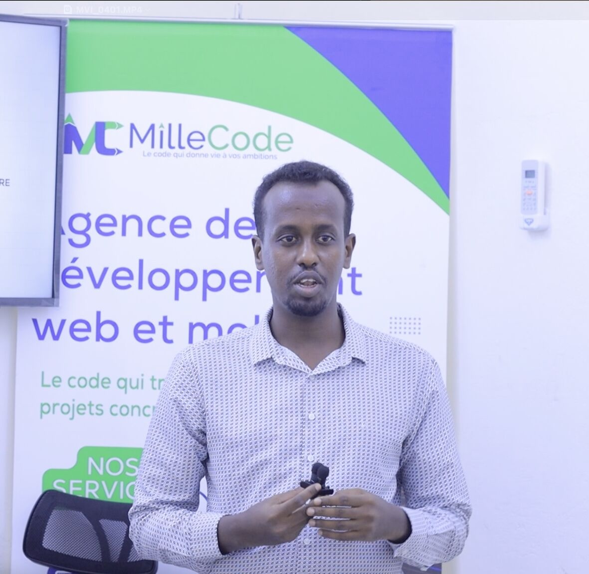 Portrait de présentation Millecode