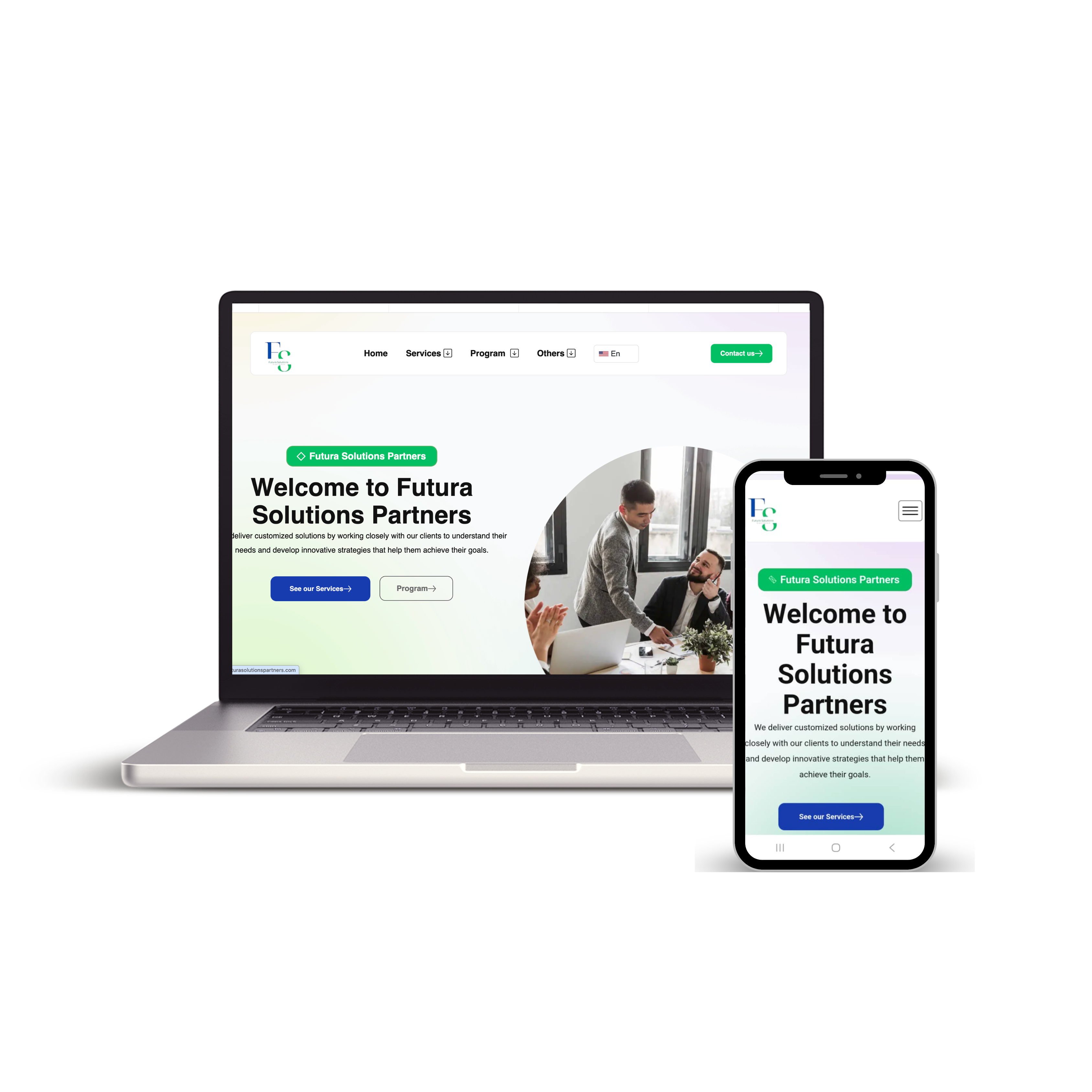 Aperçu du projet Futura Solutions Partners